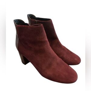 Cole Haan Nella Suede Ankle Boots Size 7